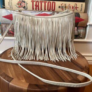 HOBO International Stone Fringe Smooth Leather Purse - Wilder